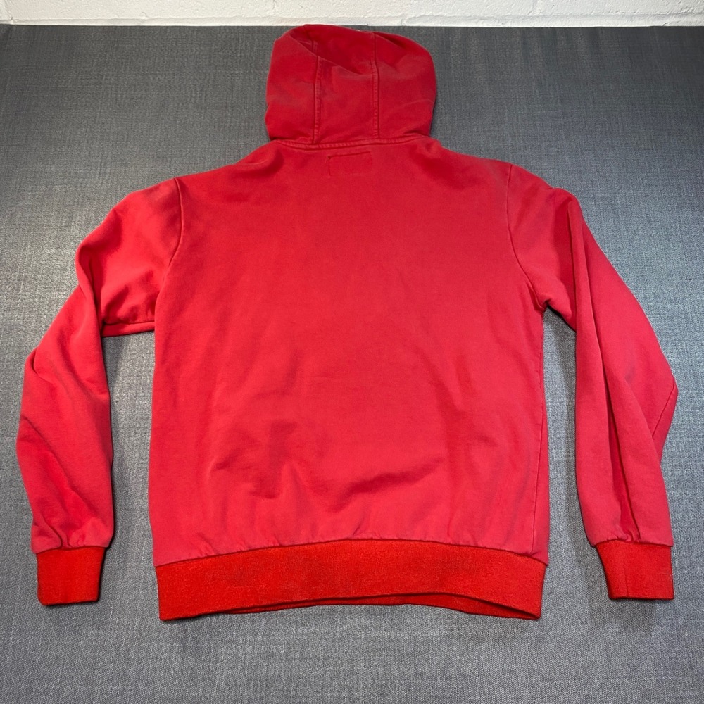BKYS Mens Red Stickup Artist Bear Ski Mask Hoodie Sweatshirt Medium Streetwear - Picture 10 of 10